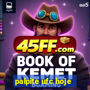 palpite ufc hoje